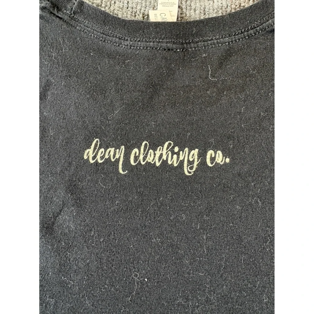 Dear‎ Clothing Co Alabama State Leopard Print Graphic Tee Black Womens Large